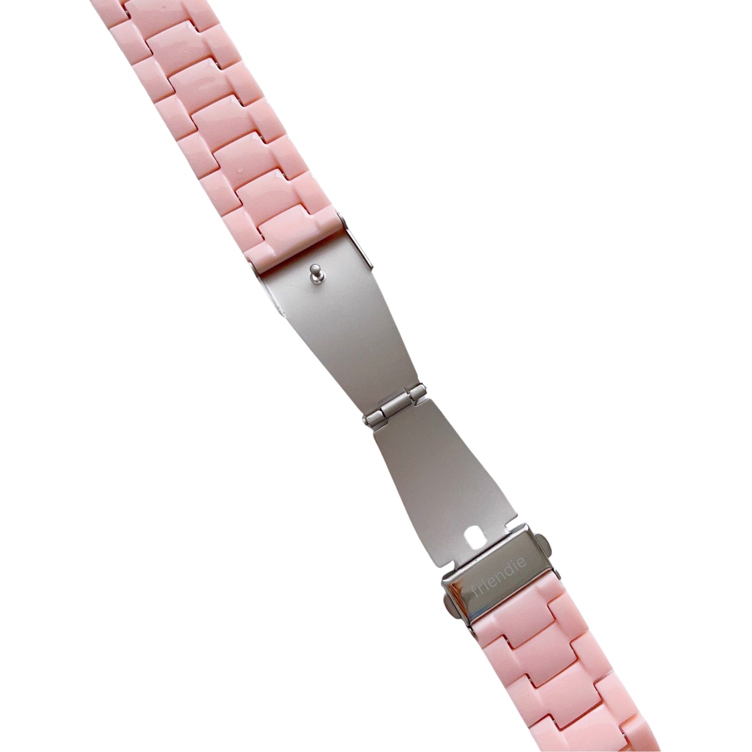 Resin Link Bracelet Band Small - The Sydney Beaches - Palm Beach (Pink) - Compatible with Apple Watch Size 38mm to 41mm